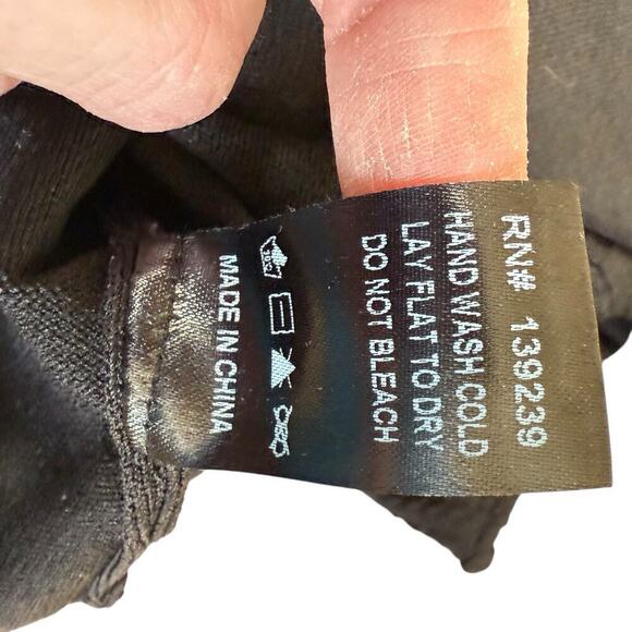 Pomander Place Black Clara Dress Tuckernuck Small Gothic Goth Witchy Old Money - Picture 9 of 9